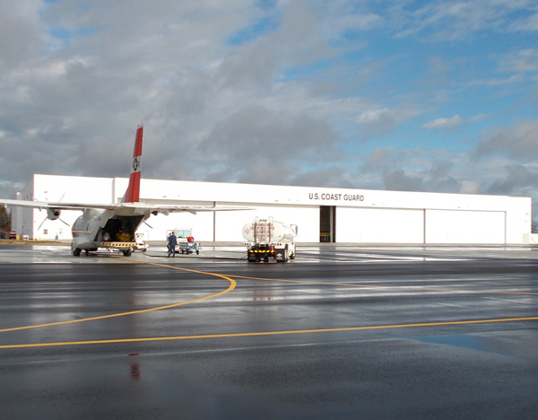 USGC Maritime Patrol Aircraft Ready Hangar - Air Station Cape Cod