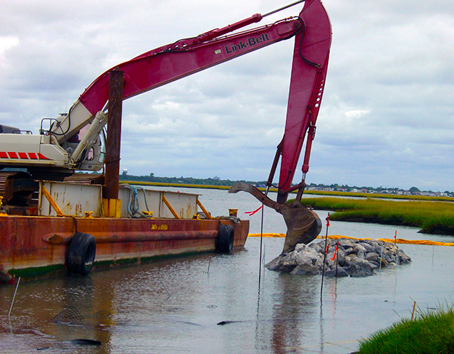 Long Island Salt Marsh Restoration - Shirley, New York